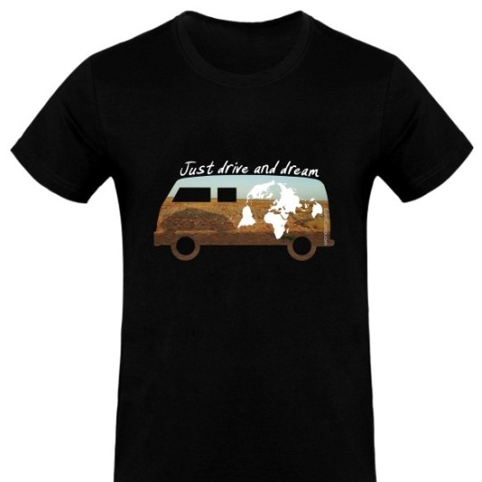 T-shirt - Just drive and dream - Espritcombi.com