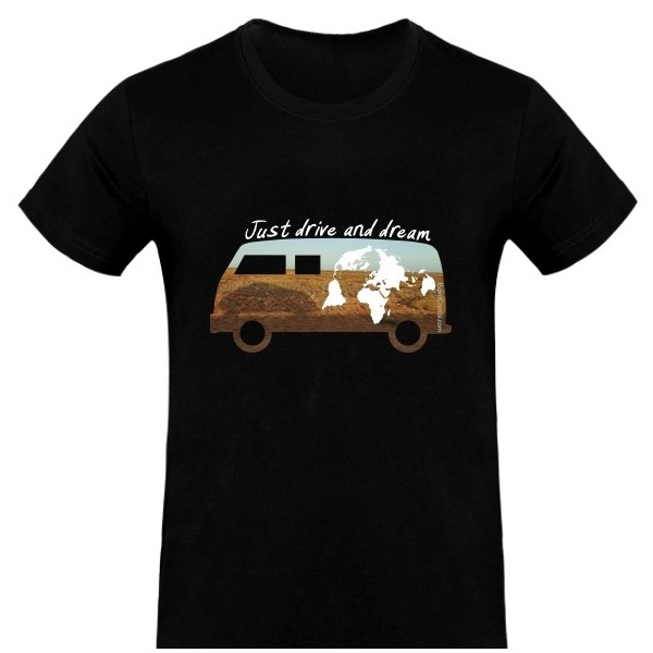 T-shirt - Just drive and dream - Espritcombi.com