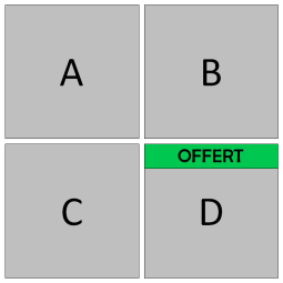 Magnet Peace and Love - EspritCombi.com