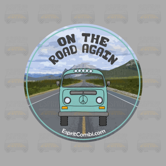Sticker On the Road again - EspritCombi.com