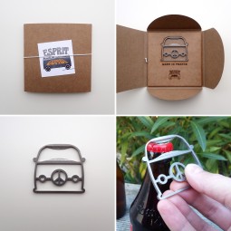 Décapsuleur Peace and Love - EspritCombi.com